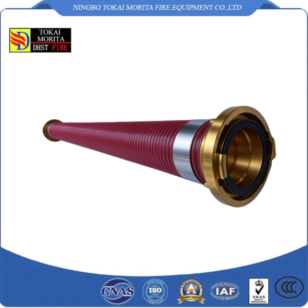 Fire Suction Hose na may Aluminum Couplings